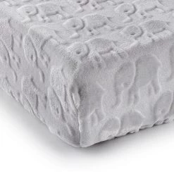 Grey Elephant Changing Pad Cover - Levtex Baby