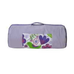 Bacati - Botanical Floral Purple Multicolor Toddler Nap Mat