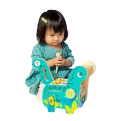 Manhattan Toy Wooden Dinosaur Toddler And Preschool Musical Instrument And Activity Toy With Xylophone, Sawtooth Ridges And Solo Mallet -Baby Care Deals Store GUEST 02aae498 859b 4feb ad14 b851c7150848