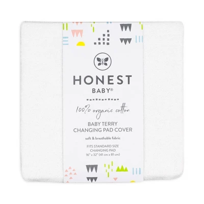 Honest Baby Organic Cotton Baby Terry Changing Pad Cover 2 Honest Baby Organic Cotton Baby Terry Changing Pad Cover - Image 2