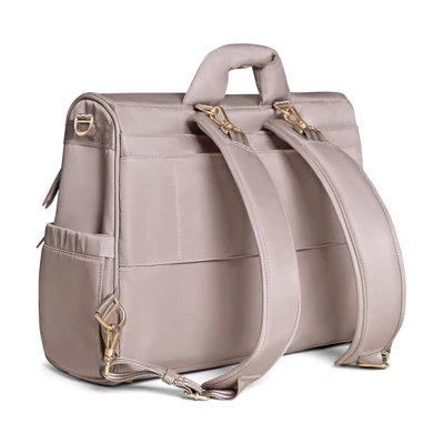 JuJuBe Satchel Diaper Bag - Taupe 1 JuJuBe Satchel Diaper Bag - Taupe