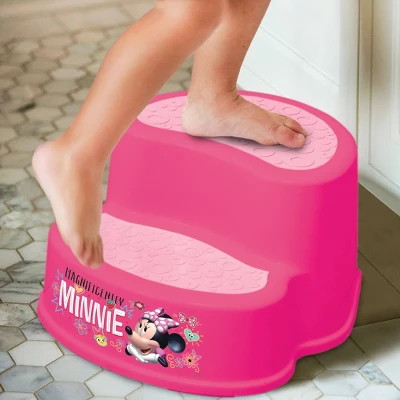 Disney Minnie Mouse 2-Tier Step Stool 4 Disney Minnie Mouse 2-Tier Step Stool - Image 4