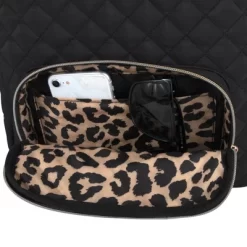 Jessica Simpson Quilted Backpack Diaper Bag With Fanny Pack - Black -Baby Care Deals Store GUEST 07e96c0e 5f64 4f5b 9ee3 e56ef4aa9052