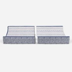 Bacati - Olivia Printed Garland Coral/Navy Quilted Changing Pad Cover -Baby Care Deals Store GUEST 094655d9 d05d 4c5b 9ebf 21f6df47e1bd