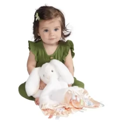 Manhattan Toy Fairytale Snuggle Bunny Blankie Ultra-soft Soothing Baby Lovey, 19" X 19" -Baby Care Deals Store GUEST 0c31633e a10e 408b a788 ce1b3d68a8fb