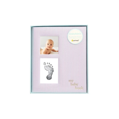 Pearhead Pink Striped Babybook 9 Pearhead Pink Striped Babybook - Image 9