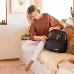 Petunia Pickle Bottom Meta Diaper Bag - Black Matte Canvas -Baby Care Deals Store GUEST 0e1772ca 31c2 479f 9d77 4b403d0130d5