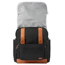 JJ Cole Bloomfield Modular Knapsack Diaper Bag Onyx & Ivory -Baby Care Deals Store GUEST 1031a677 1837 493d 9bd4 a7af037dc256