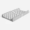 Bacati - Dots/Pin Stripes Gray Large Dots Changing Pad Cover