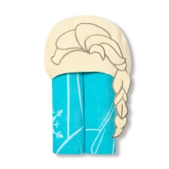 Frozen Elsa Hooded Bath Towel Blue
