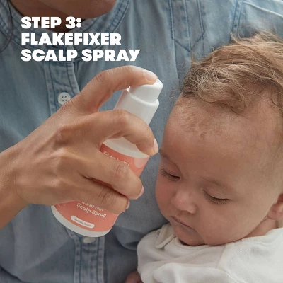 Frida Baby FlakeFixer Cradle Cap Scalp Spray - 5 Fl Oz 5 Frida Baby FlakeFixer Cradle Cap Scalp Spray - 5 Fl Oz - Image 5