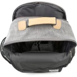 Eddie Bauer Bridgeport Places & Spaces Back Pack Diaper Bag - Gray With Tan -Baby Care Deals Store GUEST 14fa9685 78e5 4ff9 887c c665c2d4e14f