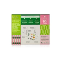 Babyganics Disposable Diapers Box - Size 4 - 60ct