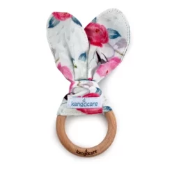 Kanga Care Baby Muslin Crinkle Bunny Ear Wood Teething Ring -Baby Care Deals Store GUEST 1c3b5881 79b0 4881 88ed e70ede287357