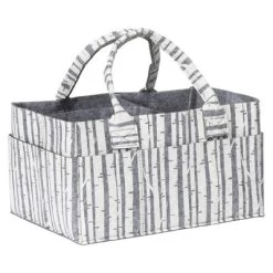 Sammy & Lou Printed Felt Storage Caddy - Birch