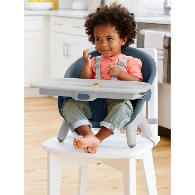 Skip Hop EON 4-in-1 Convertible HIgh Chair - Slate Blue 2 Skip Hop EON 4-in-1 Convertible HIgh Chair - Slate Blue - Image 2