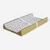 Bacati - Love Black/Gold Kisses/Hugs Changing Pad Cover