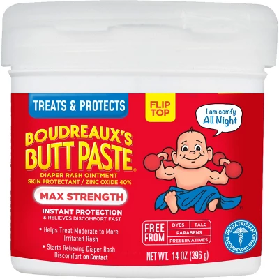 Boudreaux's Butt Paste Baby Diaper Rash Cream Maximum Strength - 14oz 7 Boudreaux's Butt Paste Baby Diaper Rash Cream Maximum Strength - 14oz - Image 7