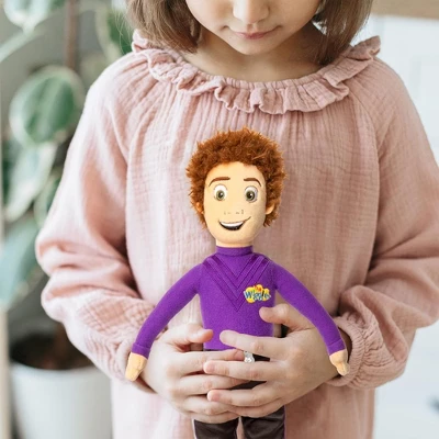 Mighty Mojo The Wiggles Plush Doll Lachy Purple 14" 3 Mighty Mojo The Wiggles Plush Doll Lachy Purple 14" - Image 3