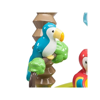 Evenflo ExerSaucer Triple Fun Saucer Life In The Amazon Baby Bouncer Seat Walker Play Activity Center, Green 4 Evenflo ExerSaucer Triple Fun Saucer Life In The Amazon Baby Bouncer Seat Walker Play Activity Center, Green - Image 4