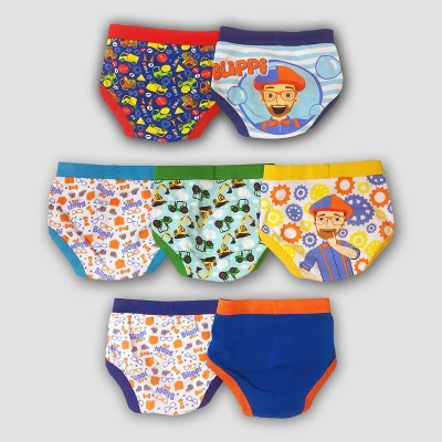 Toddler Boys' 7pk Blippi Briefs 1 Toddler Boys' 7pk Blippi Briefs