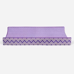 Bacati - MixNMatch Purple Pin Dots Changing Pad Cover -Baby Care Deals Store GUEST 246cddbc a975 43e2 82c5 0426036d1751