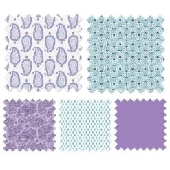 Bacati - Isabella Paisley Aqua/Lilac/Purple Floret Changing Pad Cover -Baby Care Deals Store GUEST 25d03a43 08c3 4ca4 a7a8 fd18e360eecf