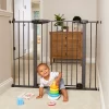 Toddleroo By North States Riverstone Extra Tall And Wide Baby Gate - Graphite - 29.75"-52" Wide