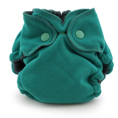 Kanga Care Ecoposh OBV (Organic Bamboo Velour) Newborn All-in-One AIO (All-in-One) Fitted Cloth Diaper 6 Kanga Care Ecoposh OBV (Organic Bamboo Velour) Newborn All-in-One AIO (All-in-One) Fitted Cloth Diaper - Image 6