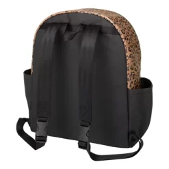 Petunia Pickle Bottom District Backpack Diaper Bag Set - Leopard Black 5pc
