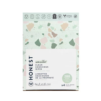The Honest Company Plant-Based Baby Wipes Made With Over 99% Water - Classic(Select Count) 7 The Honest Company Plant-Based Baby Wipes Made With Over 99% Water - Classic(Select Count) - Image 7