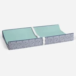 Bacati - Noah Mint/Navy Quilted Changing Pad Cover -Baby Care Deals Store GUEST 319410c5 3d67 45cf 97a1 64efe880e3e1