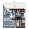 LA Baby Diaper Caddy And Nursery Organizer For Baby's Essentials - Gray