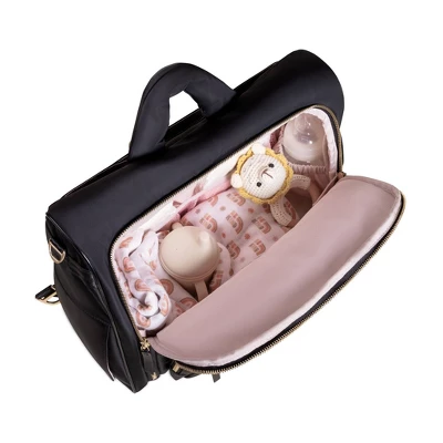 JuJuBe Satchel Diaper Bag - Black 2 JuJuBe Satchel Diaper Bag - Black - Image 2