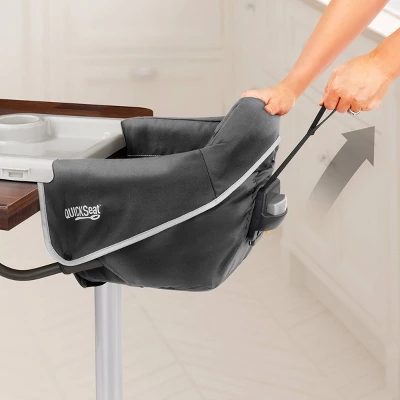 Chicco QuickSeat Hook-On Chair - Graphite 2 Chicco QuickSeat Hook-On Chair - Graphite - Image 2