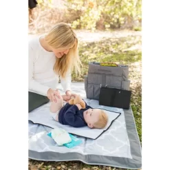 J.L. Childress Full Body Changing Pad Black Crosshatch -Baby Care Deals Store GUEST 37134227 d8e9 4fb5 8cf4 ea16fe22e973