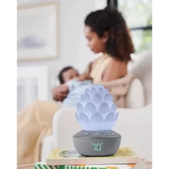 Skip Hop Succulent Glow Sound Machine - Gray/White -Baby Care Deals Store GUEST 3b39a130 1615 4c69 92e7 5cf071f2e766