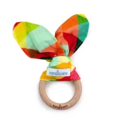 Kanga Care Baby Muslin Crinkle Bunny Ear Wood Teething Ring -Baby Care Deals Store GUEST 3dcb293f a6be 4dcf 83b6 96ea46c56758