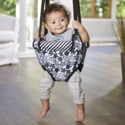 Evenflo Exersaucer Doorway Jumper Star Power - Black -Baby Care Deals Store GUEST 3f0742e2 7b85 4f0b 9ee9 d168b4436f1a