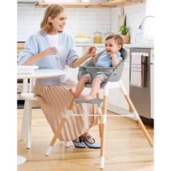 Skip Hop EON 4-in-1 High Chair - Gray/white -Baby Care Deals Store GUEST 419675b6 6dae 46df 847b 9ba011c7f8eb
