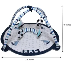 Bacati - Baby Activity Gyms & Playmats (Little Sailor Blue/Navy) -Baby Care Deals Store GUEST 42907737 6f73 48f1 a29d e25de2353626