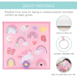 The Peanutshell Rainbow Paradise 7-in-1 Activity Gym & Play Mat For Baby -Baby Care Deals Store GUEST 472b4cbe bbdc 4484 a475 188aaeac8b7f