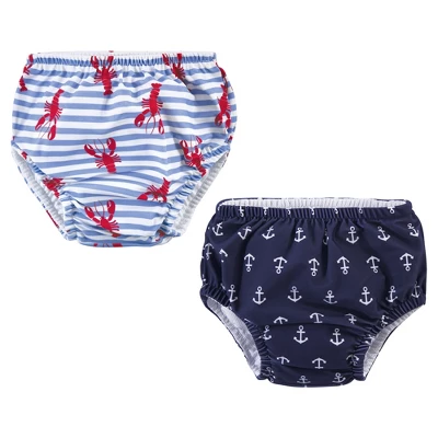 Hudson Baby Infant And Toddler Boy Swim Diapers, Anchors 4 Hudson Baby Infant And Toddler Boy Swim Diapers, Anchors - Image 4