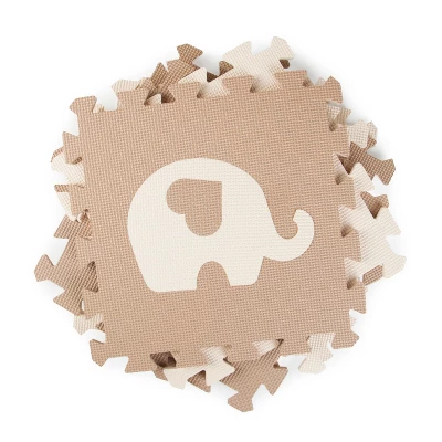 Tadpoles 16 Tile Teddy & Friends Foam Playmat For Kids | 16 Interlocking Tiles | Safe & Durable | Total Floor Coverage 50 X 50 | Ages 3 & Up | Brown 1 Tadpoles 16 Tile Teddy & Friends Foam Playmat For Kids | 16 Interlocking Tiles | Safe & Durable | Total Floor Coverage 50 X 50 | Ages 3 & Up | Brown