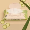 The Honest Company Hydrate + Cleanse Plant-Based Baby Wipes - Aloe And Cucumber - 240ct