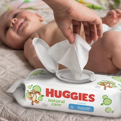 Huggies Natural Care Refreshing Scented Baby Wipes (Select Count) 5 Huggies Natural Care Refreshing Scented Baby Wipes (Select Count) - Image 5