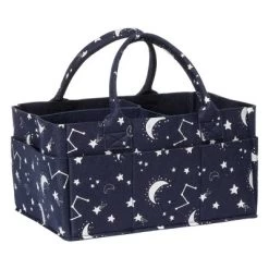 Sammy & Lou Printed Felt Storage Caddy - Stars