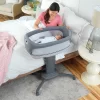 Chicco Close To You 3 In 1 Bedside Bassinet Heather Gray