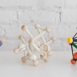 Manhattan Toy Skwish Natural Rattle And Teether Grasping Activity Toy