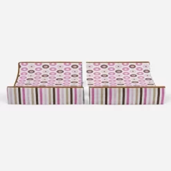 Bacati - Mod Dots/Stripes Pink/choco Dots Changing Pad Cover -Baby Care Deals Store GUEST 56f76cf3 5b1c 482e 8759 d833ccde4f13